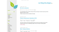 Desktop Screenshot of blog.pingoured.fr