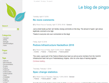 Tablet Screenshot of blog.pingoured.fr